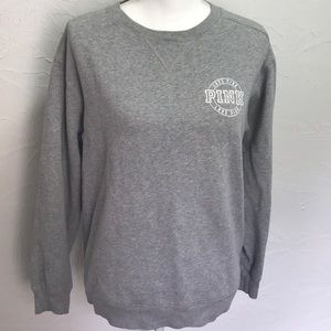 🥳PINK VS Gray sweater